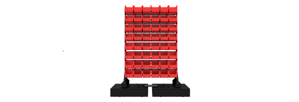 Plastic Bin Storage Rack