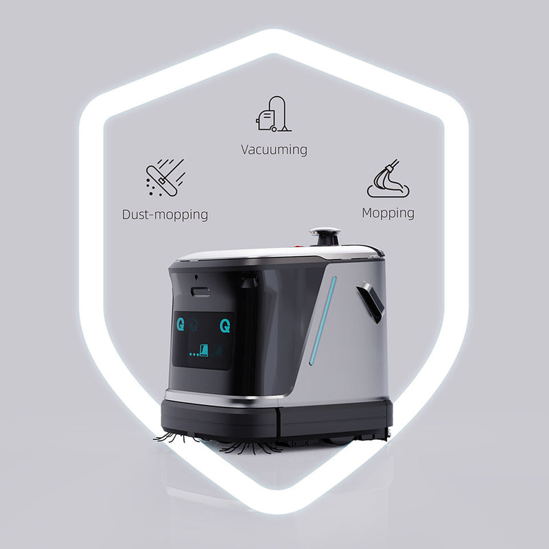 Industrial Robot Vacuum - In Action