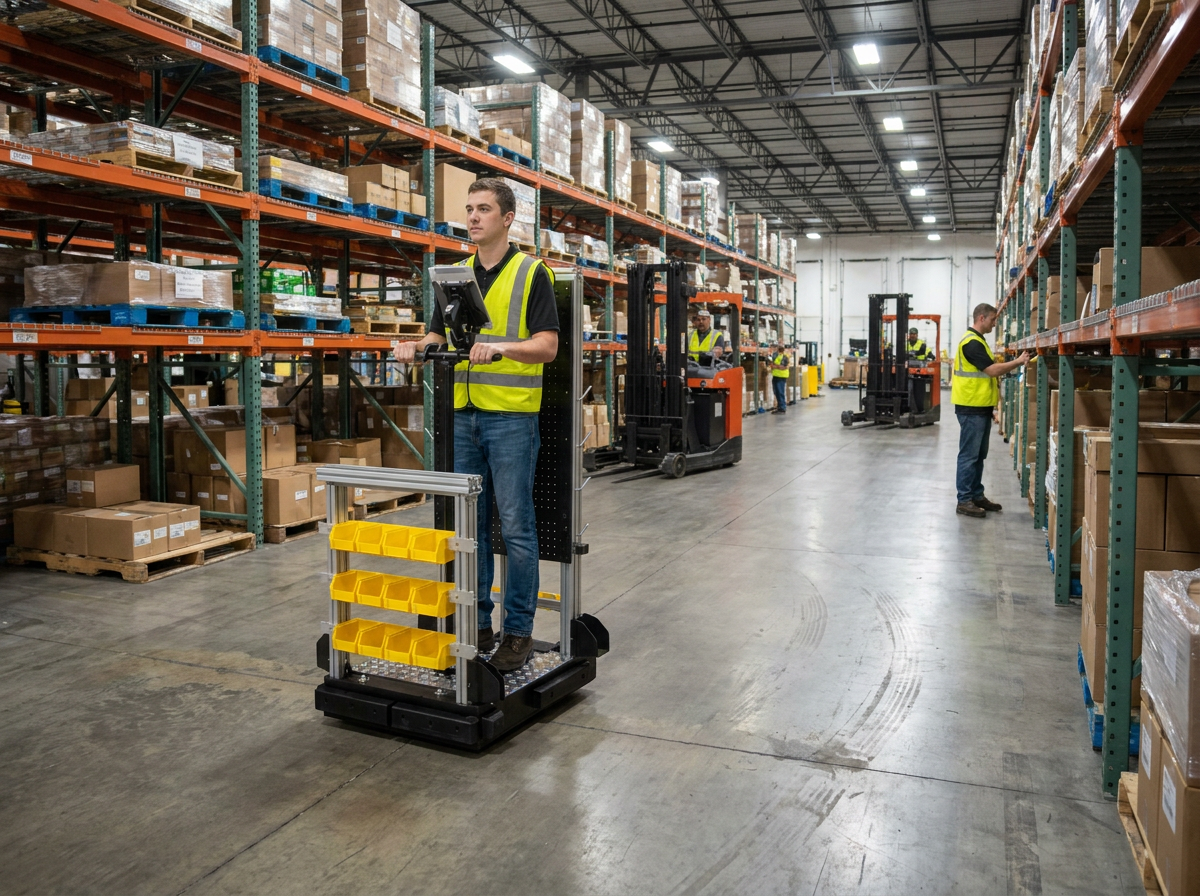 Why Zero-Turn Maneuverability Is the Most Overlooked Spec in Warehouse Vehicles