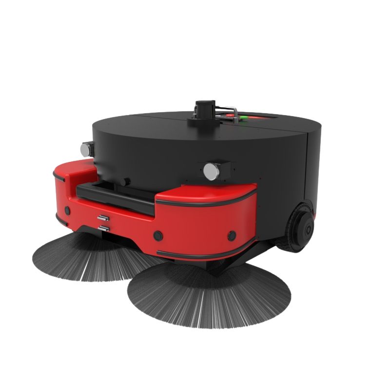 Autonomous Floor Sweeper Robot — Industrial Warehouse Sweeper (Laser SLAM)