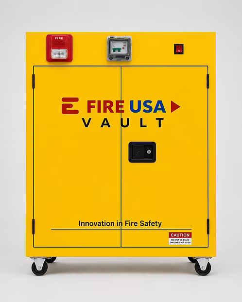 E Fire USA EFVSC-1 Large Battery Charging Vault — 20 Outlets