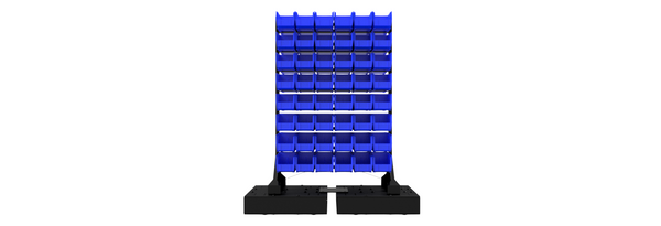 Plastic Bin Storage Rack